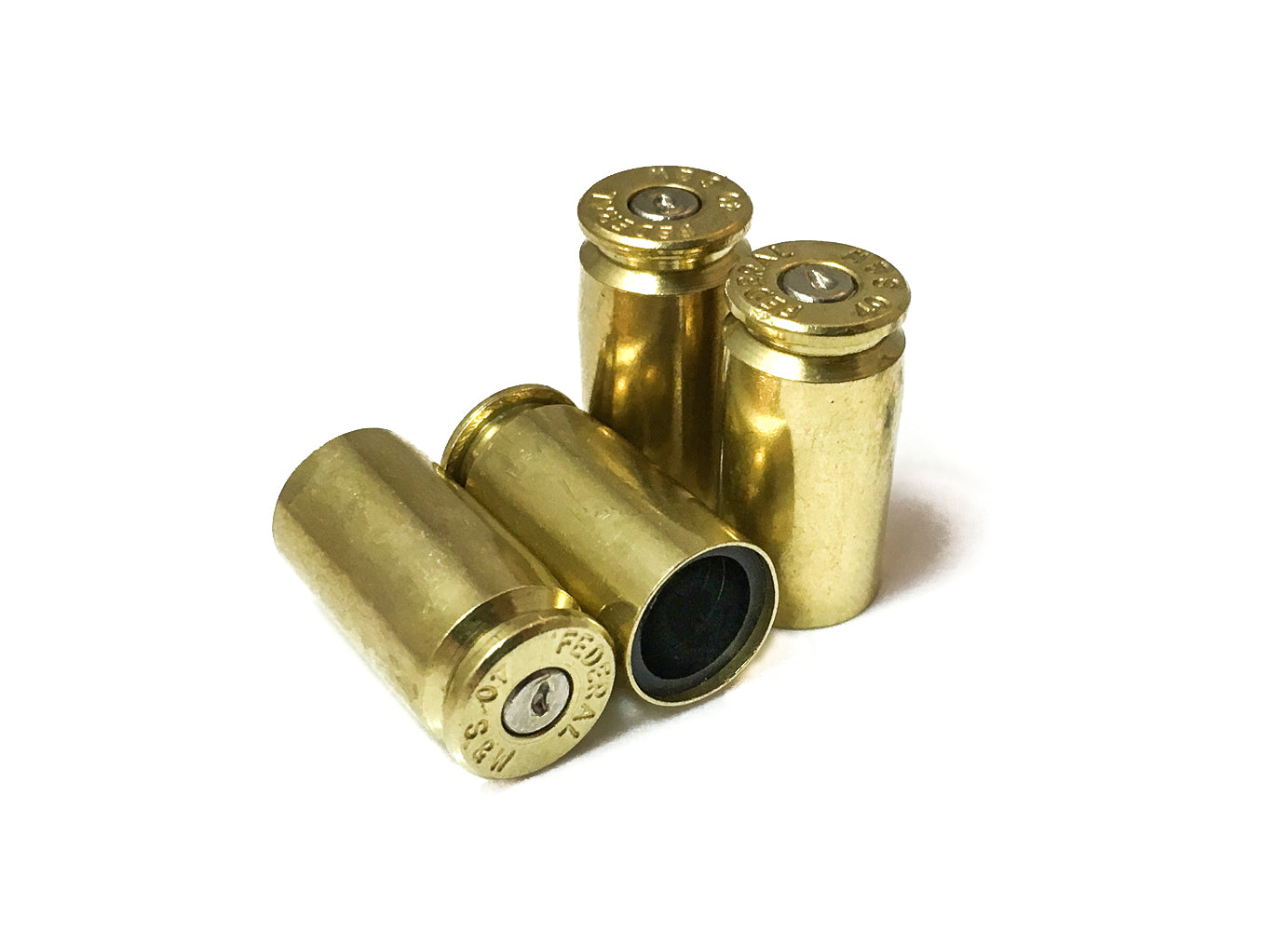  Hollow-Point Gear Silver Bullet Valve Caps - Metal Bullet Valve  Caps for Cars, Trucks, and ATVs. Real Bullet Casings! : Automotive